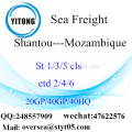 Shenzhen Port Seefracht Versand nach Mosambik
